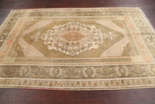 Load image into Gallery viewer, Geometric Anatolian Oriental Area Rug 5x7 One of a Kind