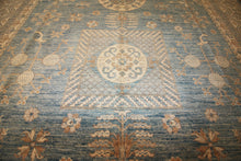 Load image into Gallery viewer, Vegetable Dye Oriental Area Rug 9x12 One of a Kind