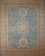 Load image into Gallery viewer, Vegetable Dye Oriental Area Rug 9x12 One of a Kind