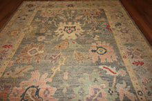 Load image into Gallery viewer, All-Over Floral Oushak Oriental Area Rug 6x9 One of a Kind
