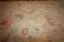 Load image into Gallery viewer, Handmade Wool Oushak Vegetable Dye Area Rug 9x12 One of a Kind