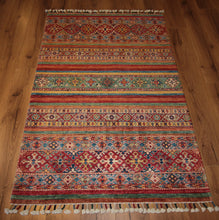Load image into Gallery viewer, Super Kazak-Korjin Area Rug 3x5 One of a Kind