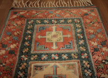 Load image into Gallery viewer, Geometric Anatolian Turkish Area Rug 3x5 One of a Kind