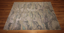 Load image into Gallery viewer, Vegetable Dye Contemporary Abstract Area Rug 5x7 One of a Kind