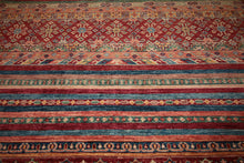 Load image into Gallery viewer, Kazak Oriental Wool Rug 5x7 One of a Kind