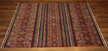 Load image into Gallery viewer, Kazak Oriental Wool Rug 5x7 One of a Kind