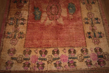 Load image into Gallery viewer, Vegetable Dye Oushak Turkish Area Rug 3x5 One of a Kind