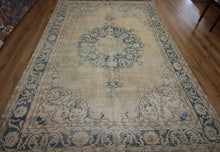 Load image into Gallery viewer, Handmade Floral Sparta Turkish Area Rug 8x10 One of a Kind