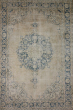 Load image into Gallery viewer, Handmade Floral Sparta Turkish Area Rug 8x10 One of a Kind