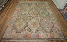 Load image into Gallery viewer, Turkish Oushak Vegetable Dye Area Rug 8x10 One of a Kind