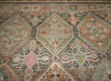 Load image into Gallery viewer, Turkish Oushak Vegetable Dye Area Rug 8x10 One of a Kind