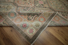 Load image into Gallery viewer, Turkish Oushak Vegetable Dye Area Rug 8x10 One of a Kind