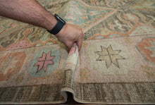 Load image into Gallery viewer, Turkish Oushak Vegetable Dye Area Rug 8x10 One of a Kind