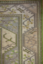 Load image into Gallery viewer, Vegetable Dye Oushak Turkish Area Rug 6x9 One of a Kind