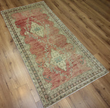 Load image into Gallery viewer, Geometric Anatolian Turkish Area Rug 3x5 One of a Kind