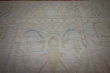 Load image into Gallery viewer, Vegetable Dye Oushak Turkish Area Rug 9x12 One of a Kind