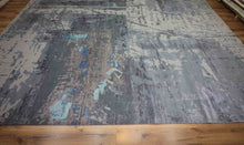 Load image into Gallery viewer, Contemporary Abstract Oriental Area Rug 10x14 One of a Kind