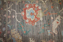 Load image into Gallery viewer, Vegetable Dye Oushak Turkish Area Rug 9x12 One of a Kind