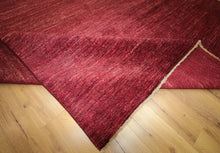 Load image into Gallery viewer, Modern Gabbeh Vegetable Dye Area Rug 9x12 One of a Kind
