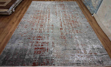 Load image into Gallery viewer, Modern Abstract Oriental Area Rug 9x12 One of a Kind