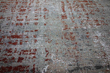 Load image into Gallery viewer, Modern Abstract Oriental Area Rug 9x12 One of a Kind