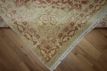 Load image into Gallery viewer, All-Over Floral Oushak Chobi Wool Area Rug 9x12 One of a Kind