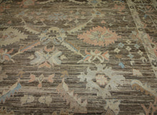 Load image into Gallery viewer, Vegetable Dye Oushak Turkish Area Rug 9x12 One of a Kind
