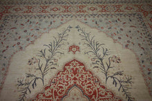Load image into Gallery viewer, Vegetable Dye Floral Oushak Chobi Oriental Area Rug 10x14 One of a Kind