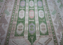 Load image into Gallery viewer, Vegetable Dye Oushak Turkish Area Rug 6x9 One of a Kind