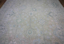 Load image into Gallery viewer, Vegetable Dye Oushak Turkish Area Rug 6x9 One of a Kind