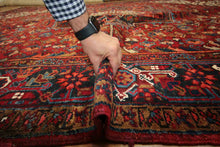 Load image into Gallery viewer, Vintage Heriz Serapi Persian Area Rug 9x12 One of a Kind