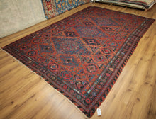 Load image into Gallery viewer, Pre-1900 Vegetable Dye Antique Sumak Persian Rug 9x12 One of a Kind