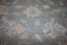 Load image into Gallery viewer, Vegetable Dye Oushak Turkish Area Rug 8x10 One of a Kind