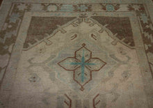 Load image into Gallery viewer, Hand-Knotted Anatolian Turkish Wool Rug 6x9 One of a Kind