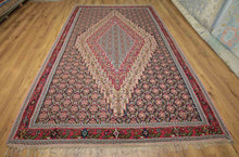 Load image into Gallery viewer, Geometric Kilim Senneh Persian Area Rug 8x10 One of a Kind