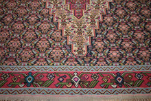 Load image into Gallery viewer, Geometric Kilim Senneh Persian Area Rug 8x10 One of a Kind