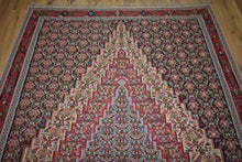Load image into Gallery viewer, Geometric Kilim Senneh Persian Area Rug 8x10 One of a Kind