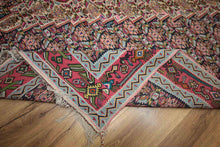 Load image into Gallery viewer, Geometric Kilim Senneh Persian Area Rug 8x10 One of a Kind