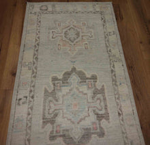 Load image into Gallery viewer, Vegetable Dye Oushak Turkish Area Rug 3x5 One of a Kind