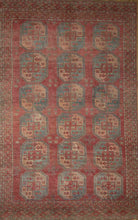Load image into Gallery viewer, Antique Vegetable Dye Turkish Area Rug 8x10 One of a Kind