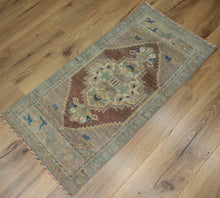 Load image into Gallery viewer, Hand-Knotted Anatolian Oriental Wool Rug 2x3 One of a Kind