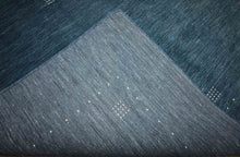 Load image into Gallery viewer, Handmade Blue Gabbeh Oriental Area Rug 6x9 One of a Kind