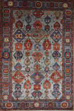 Load image into Gallery viewer, Vegetable Dye Heriz Serapi Oriental Area Rug 6x9 One of a Kind
