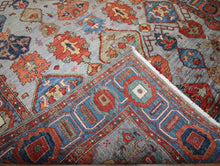 Load image into Gallery viewer, Vegetable Dye Heriz Serapi Oriental Area Rug 6x9 One of a Kind
