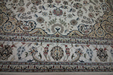 Load image into Gallery viewer, Handmade Floral Nain Persian Rug 8x10 One of a Kind