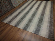 Load image into Gallery viewer, Vegetable Dye Contemporary Kilim Area Rug 9x12 One of a Kind