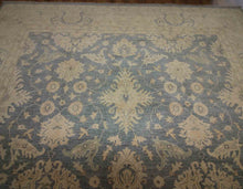 Load image into Gallery viewer, Handmade Wool Oushak Vegetable Dye Area Rug 9x12 One of a Kind