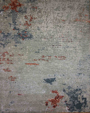 Load image into Gallery viewer, Vegetable Dye Abstract Modern Rug 9x12 One of a Kind