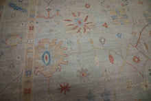 Load image into Gallery viewer, Vegetable Dye Wool Oushak Turkish Area Rug 9x12 One of a Kind