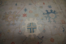 Load image into Gallery viewer, Vegetable Dye Wool Oushak Turkish Area Rug 9x12 One of a Kind